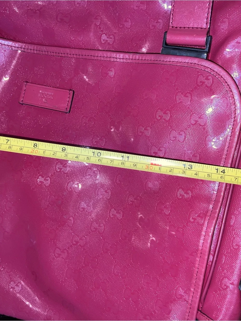 Gucci diaper bag
